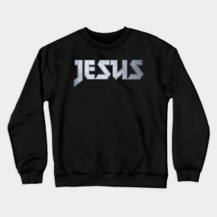 Heavy metal Jesus Crewneck Sweatshirt